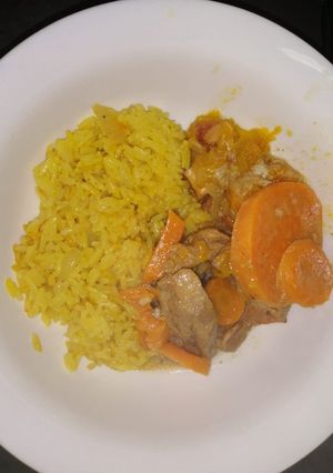 A picture of Caribbean Lamb Potjie.