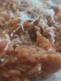 Arroz vegano a la genovesa