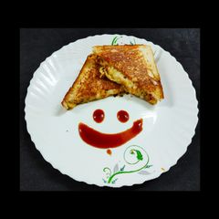 A picture of Veg cheese sandwich.