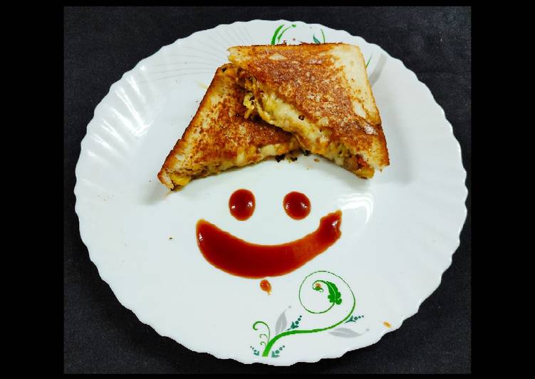 Simple Way to Cook Ultimate Veg cheese sandwich