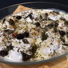 A picture of Hyderabadi Dahi Baray.