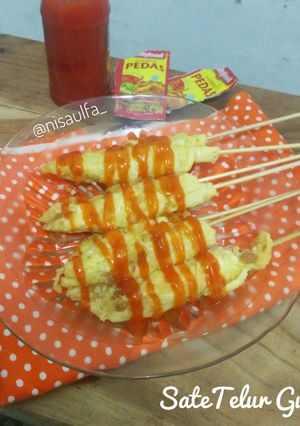 Foto resep Sate Telur Gulung