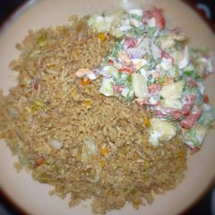 A picture of Brown rice.
