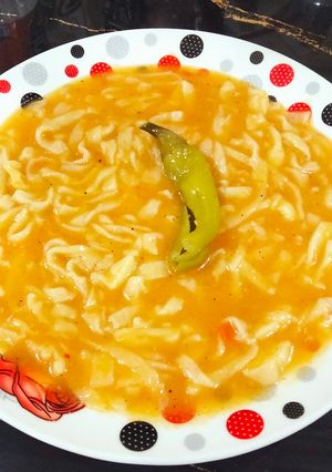 صورة لوصفة مقرطفة 😋😋🤤