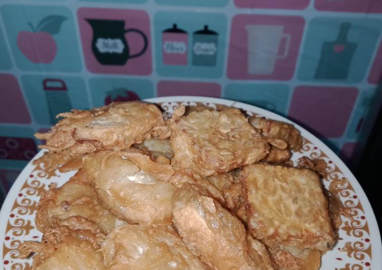 Tahu tempe tepung kriuk