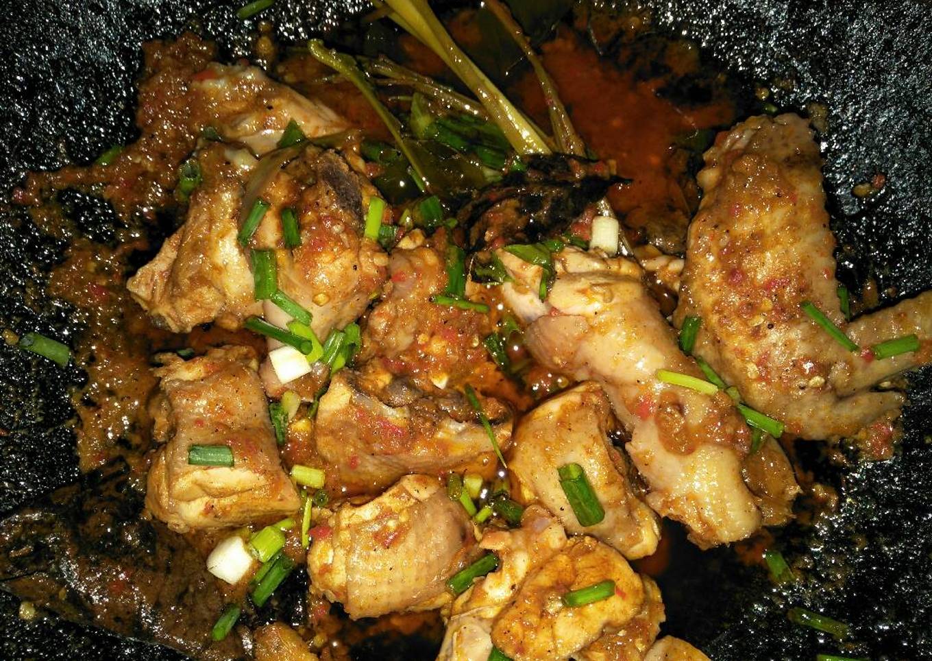 Ayam balado simple