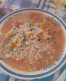 Riso al minestrone