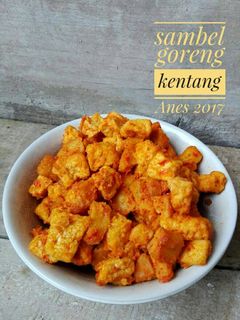 Foto resep Sambel goreng kentang