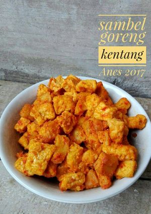 Foto resep Sambel goreng kentang