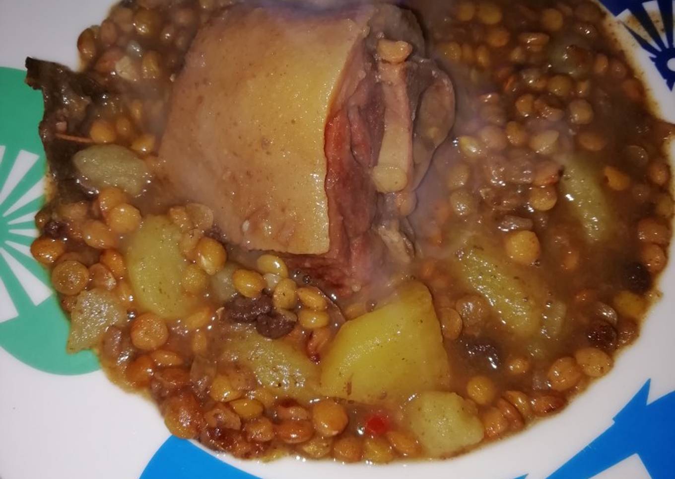 Lentejas al estilo de mi 🤰 madre