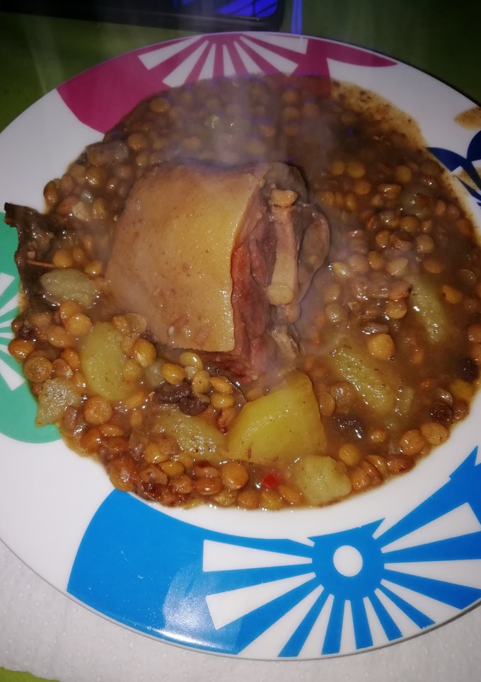 Una foto de Lentejas al estilo de mi 🤰 madre