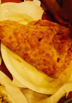 A picture of Cheese paratha.