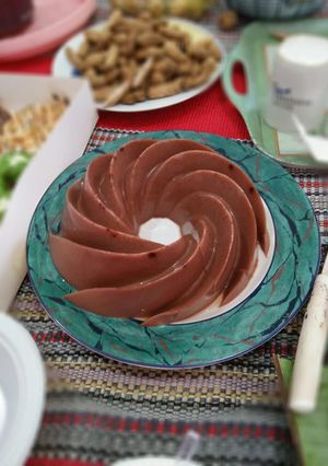 Foto resep Puding Coklat Susu Simple