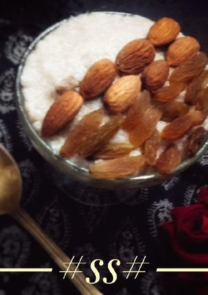 A picture of Semolina kheer.