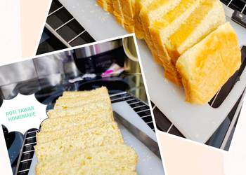 Resep Terbaik Homemade Roti Tawar Nikmat Lezat