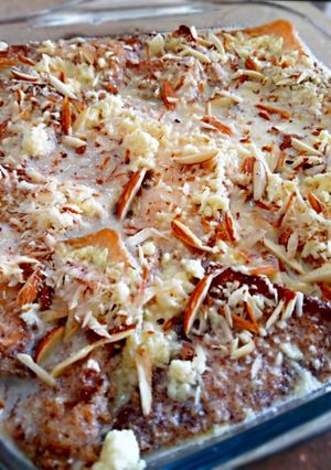 A picture of Shahi Tukray.