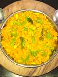 Fried curd rice