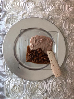 Una foto de Bistec en salsa negra