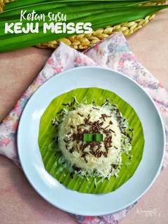 Foto resep Ketan Susu Keju Meises