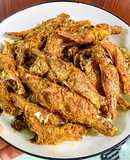 Cá Phèn chiên sả ớt