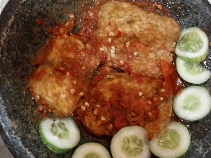  Resep membuat Tempe/tahu penyet sambel mentah dijamin sedap