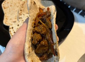 Una foto de Relleno de Tacos de carne fácil