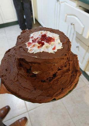 Una foto de Torta matilda keto