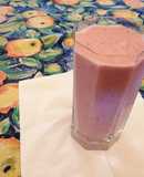 Smoothie de frambuesas