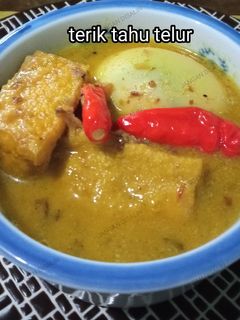 Foto resep Terik tahu telur