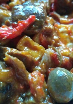 Foto resep Sambel goreng ati ampela & tahu