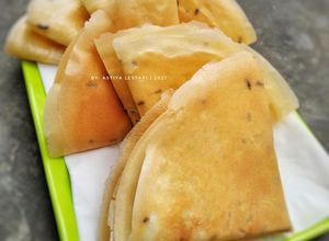 Foto resep Crepes Crispy Teflon (takaran sendok)