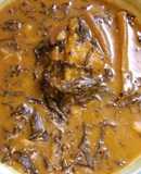 Ofe Ede(cocoyam soup)/ Bitterleaf soup
