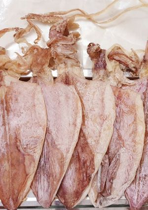 Hình của món Khô mực bị mặn (cách chữa).
