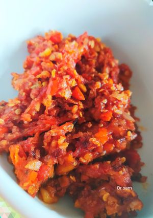 Foto resep Sambel tumis tempe goreng