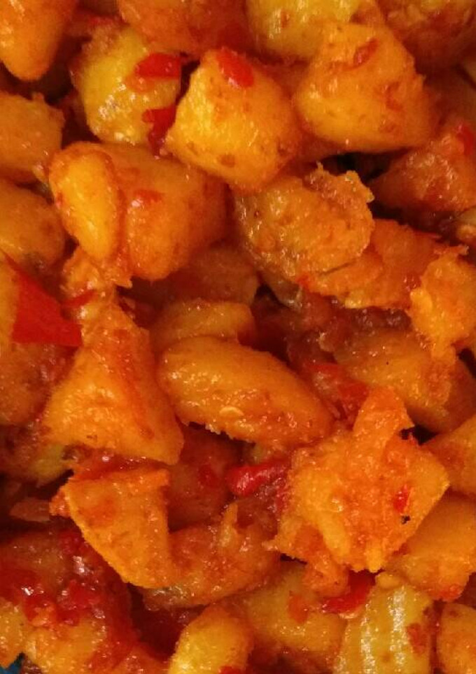 Foto resep Sambal goreng kentang