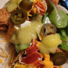 A picture of Chicken wrap.