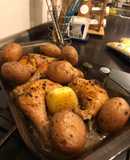Tutos de pollo al horno