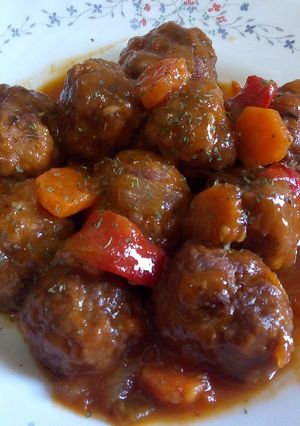 Una foto de Albóndigas de ternera