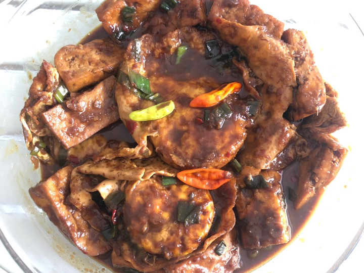 Standar Resep buat Tahu Telur Bumbu Petis dijamin menggugah selera