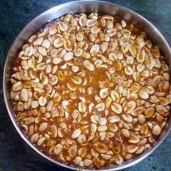 A picture of Mungfali ki chikki (Groundnut chikki).