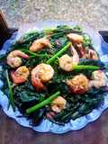 Cah Kangkung Udang 🍤Oil-Free Diet Friendly