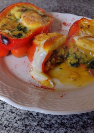 Una foto de Pimientos rellenos de Bigote Cocina