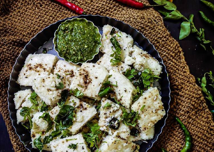 How to Prepare Homemade Khatta Dhokla Idada