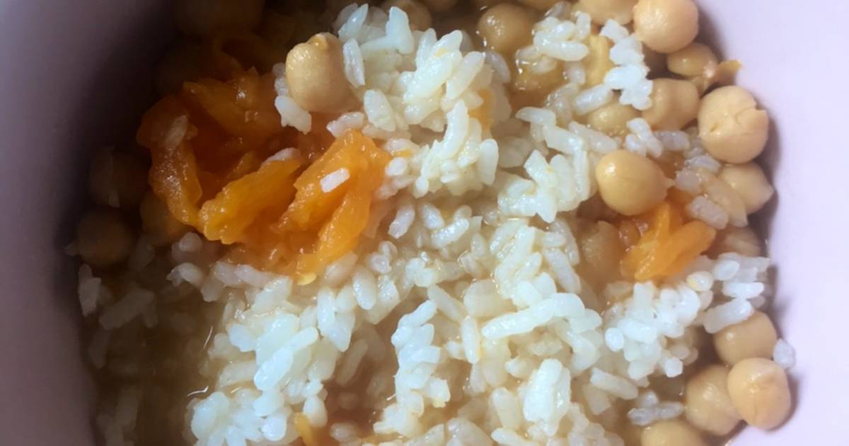 Garbanzos en olla rápida con arroz Receta de María Cookpad
