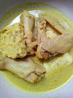 Foto resep Opor ayam tahu tempe