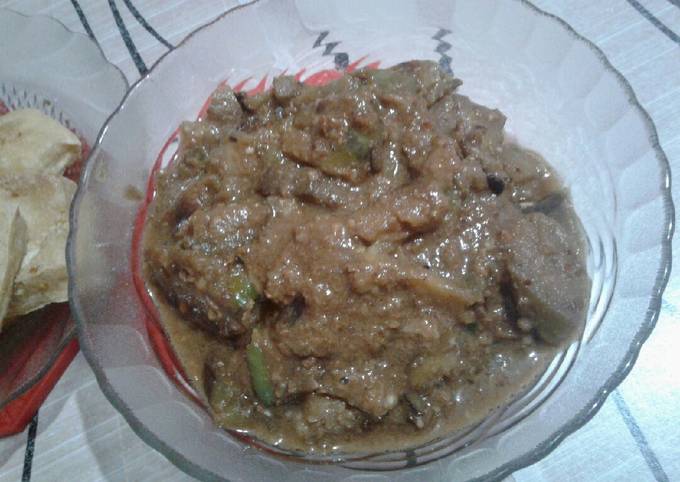 Sambel terong/pecel terong