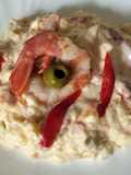 Ensaladilla rusa de gambón