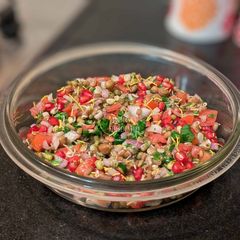 A picture of Sprouted Bhel.