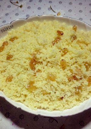 Une photo de Couscous aux raisins secs 🍴