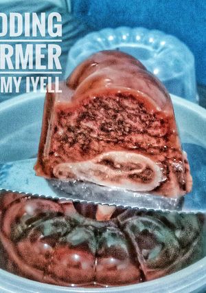 Foto resep Puding Marmer (cokelat - kelapa)